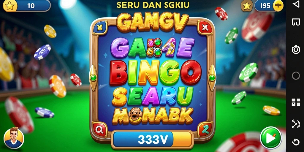 Tampilan gameplay bingo yang seru dan interaktif di 333V.