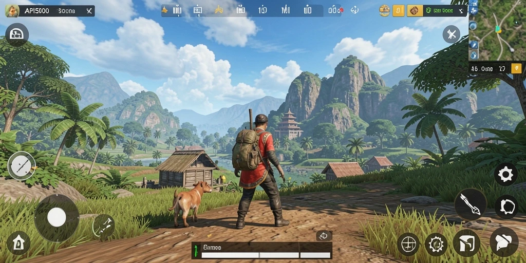 Gameplay menarik di dunia terbuka API5000 dengan eksplorasi yang mendalam.