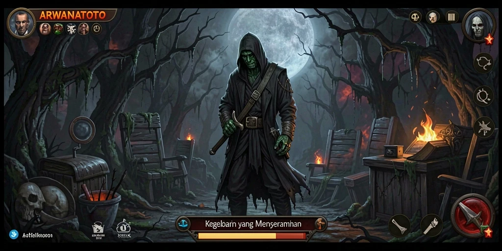 Gameplay penuhi ketegangan dan suasana Horror yang mencekam.