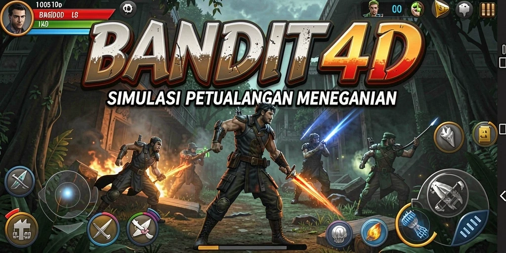 Gameplay BANDIT4D yang mendebarkan dan penuh petualangan.