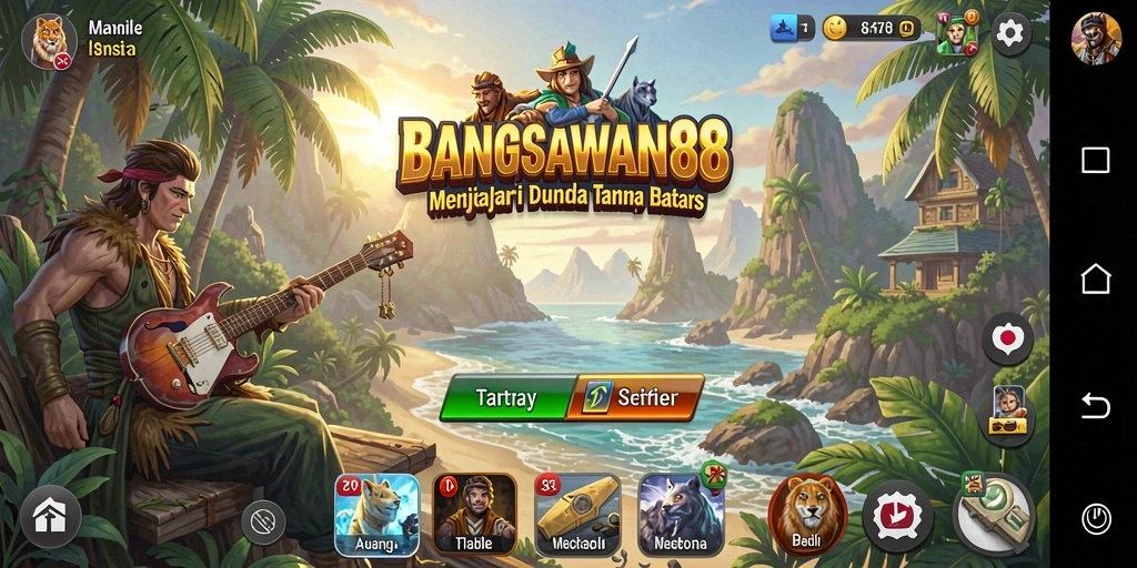Tampilan menarik gameplay Open World BANGSAWAN88
