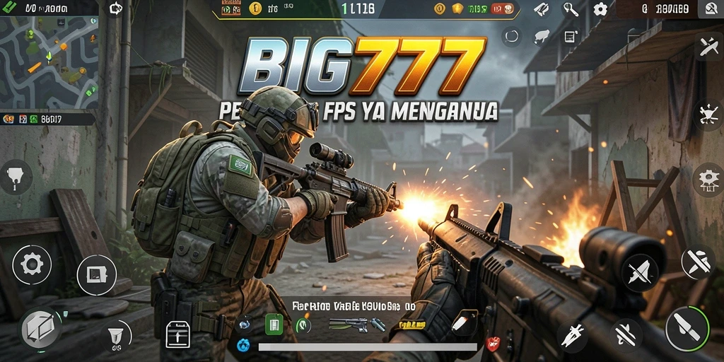 Tampilan gameplay seru dan mendebarkan dalam BIG777.