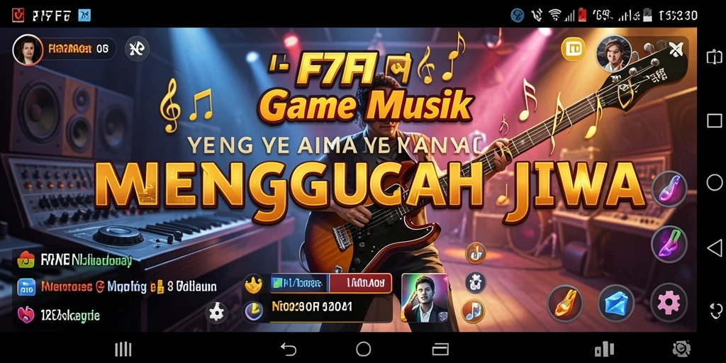 Screenshot F7F7 menunjukkan gameplay interaktif dan menarik.