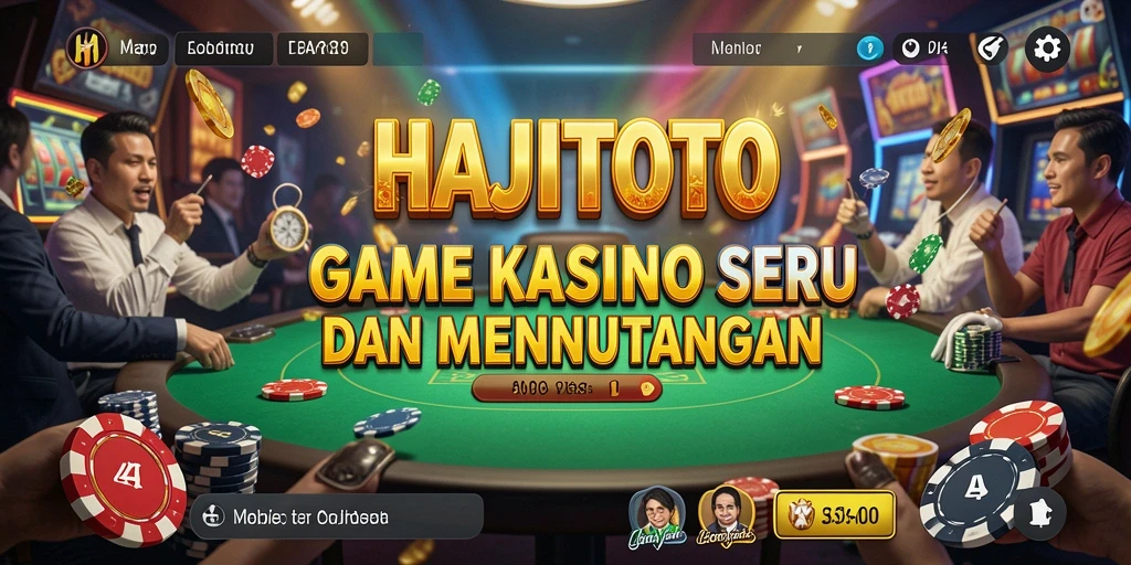 Tampilan menarik gameplay HAJITOTO yang menawarkan keseruan kasino.
