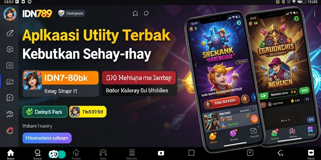 Tampilan screenshot IDN789 menampilkan antarmuka aplikasi yang menarik dan fungsional.