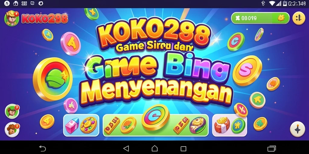 Gameplay seru KOKO288 dengan suasana Bingo yang menyenangkan.