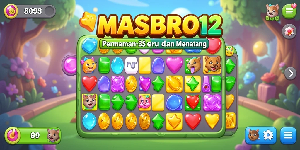 Gameplay menyenangkan dengan berbagai tantangan Match-3.