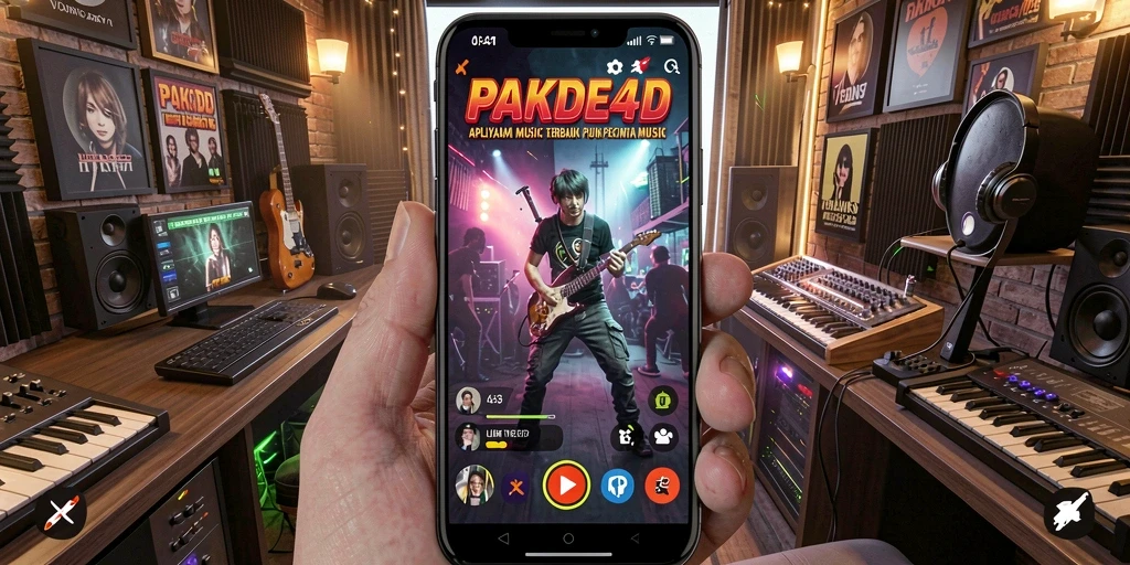 Tampilan gameplay seru dalam aplikasi PAKDE4D yang penuh warna.
