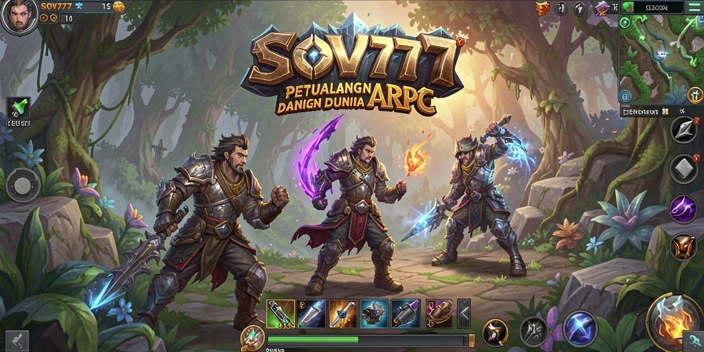 Screenshot gameplay SOV777 yang menampilkan aksi petualangan seru.