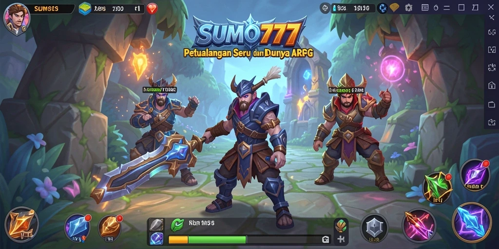 Gameplay dinamis dan aksi seru di SUMO777.
