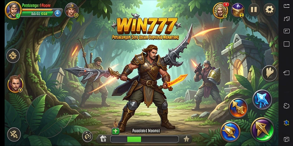 Tampilan screenshot <strong>WIN777</strong> yang menunjukkan petualangan seru di dalam game.